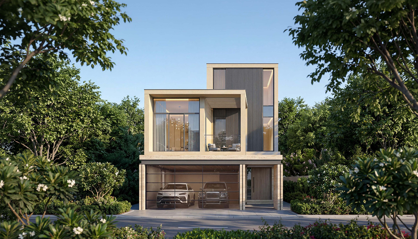 The Terraces Sobha City Abu Dhabi golf course townhouses